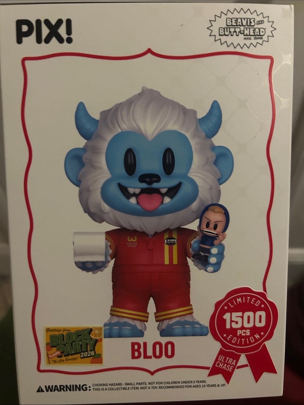 BLOO Collectible Figure - Blue/White